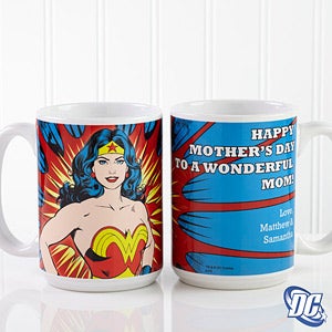 Mothers Day Gifts    Large Comic Superhero Coffee Mugs   Wonder Woman