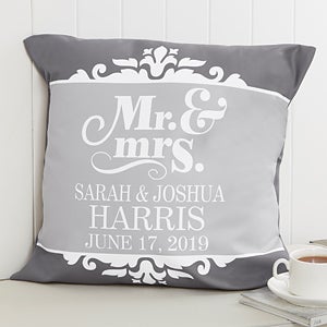 Custom 18 Mr. and Mrs. Pillows