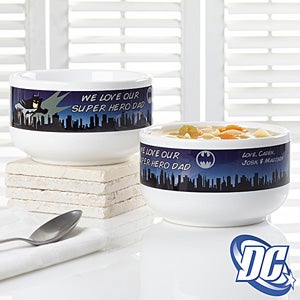 Fathers Day Gifts    DC Comics® Batman Personalized Bowl