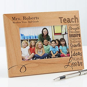 Personalized Teacher Picture Frames   Our Teacher