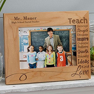 Personalized Teacher Picture Frames - Our Teacher - 5x7