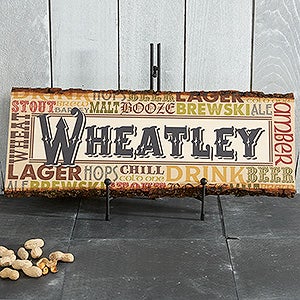 Alehouse Personalized Basswood Planks-Large