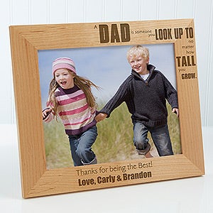 Fathers Day Gifts    Special Dad Personalized Frame   8 x 10