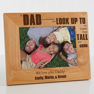 Special Dad Personalized Frame- 5 x 7