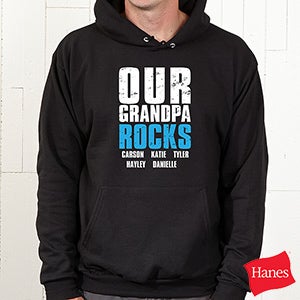 Granddude Personalized Black Adult Sweatshirt