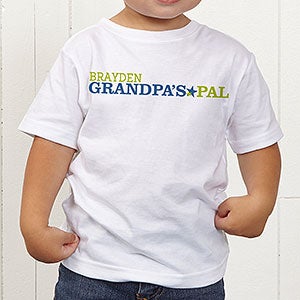 Grandpa's Favorite Personalized Toddler T-Shirt