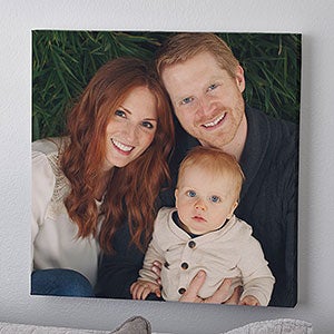 Personalized Square Photo Canvas Prints - 20 X 20