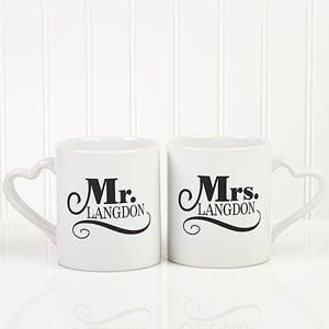 The Happy Couple Personalized Mug Set