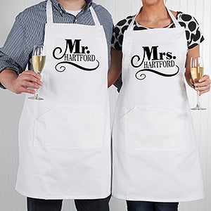 Happy Couple Personalized Apron