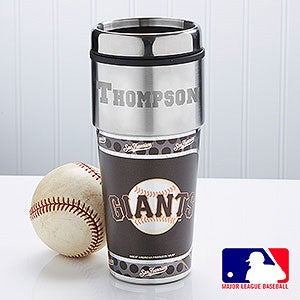 Personalized Baseball Travel Mug   San Francisco Giants