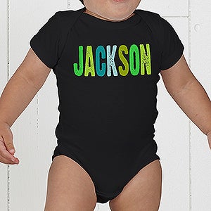 Personalized Baby Name Bodysuit   All Mine