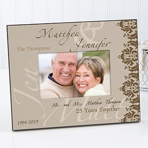 Personalized Anniversary Picture Frames - Anniversary Couple