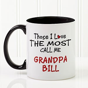 Those I Love The Most Coffee Mug 11 oz.- Black