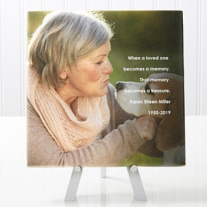 Personalized Memorial Canvas Prints - Photo Sentiments - 8x8