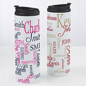 Signature Style Personalized 16oz. Travel Tumbler