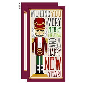 Nutcracker Christmas Postcard - Christmas Cards