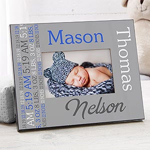 Personalized Picture Frame - Darling Baby Boy