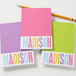 Personalized Mini Notepad - All Mine!