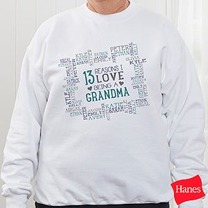 Reasons Why Personalized White Sweatshirt