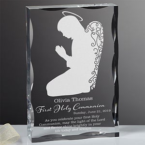 Personalized Religious Keepsake - First Communion Angel