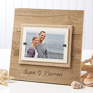 Our Love Personalized Reclaimed Beachwood Frame