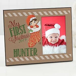 Personalized Precious Moments Christmas Photo Frame