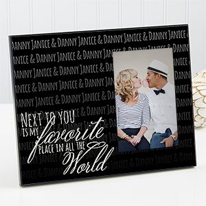 Personalized Romantic Picture Frame - My Favorite Place