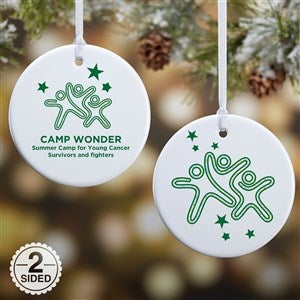 Personalized Logo Christmas Ornaments - 2 Sided - 15334