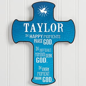 My Blessing Personalized 9.5-inch Wall Cross