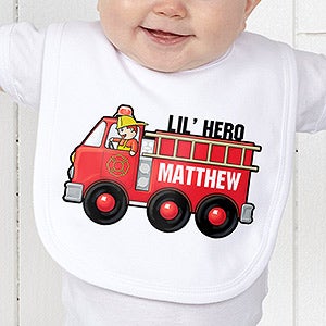 Jr. Firefighter Personalized Bib