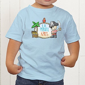 Lil' Pirate Personalized Toddler T-Shirt