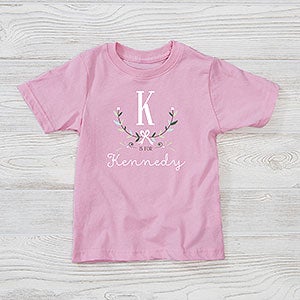 Personalized Girly Chic Clothes - Toddler T-Shirt - Toddler 2T - White