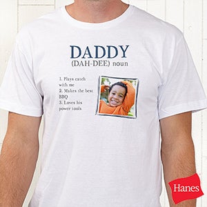 Definition Of Him Personalized Hanes® T-Shirt