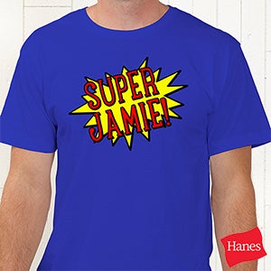 Super Hero Personalized Hanes® T-Shirt