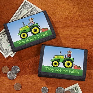 Personalized Wallet - Tractor Time