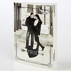 True Love Personalized Greeting Card