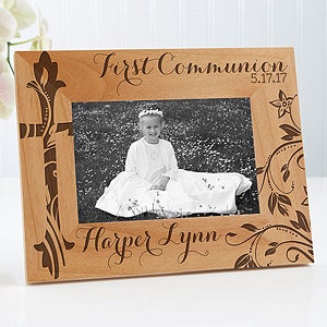 First Communion Personalized Picture Frame- 4 x 6