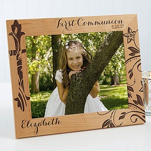 First Communion Personalized Picture Frame- 8 x 10