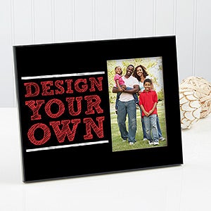 Design Your Own Personalized Offset Frame - Black