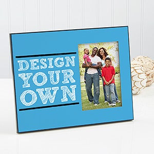 Design Your Own Personalized Offset Frame - Blue