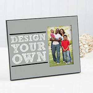 Design Your Own Personalized Offset Frame - Grey