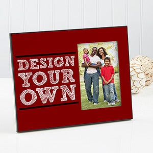 Design Your Own Personalized Offset Frame - Red