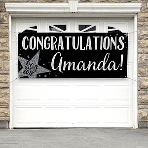 Shining Star Personalized Graduation Banner