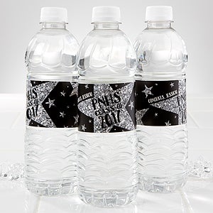 Shining Star Personalized Water Bottle Labels