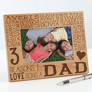 Personalized Picture Frame For Him - Reasons Why - 4x6