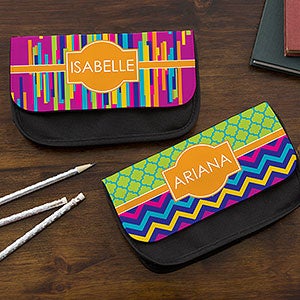 Personalized Pencil Case - Bright & Cheerful