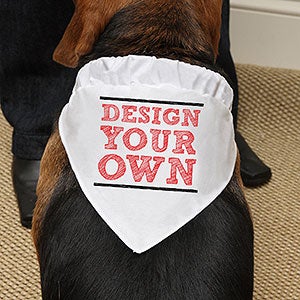 custom dog bandanas