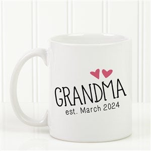 Personalized Coffee Mug - Grandparent Established - 15784