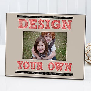 Design Your Own Personalized Picture Frame - Tan