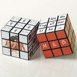 We Go Together Like... Personalized Photo Rubik's® Cube